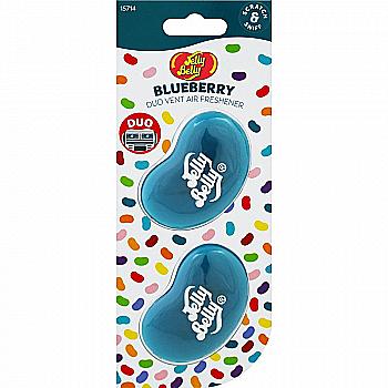 Освежитель воздуха 3D мини вентиляционный "Черника" 2 шт, Jelly Belly, 15714 Освежитель воздуха 3D мини вентиляционный "Черника" 2 шт, Jelly Belly, 15714