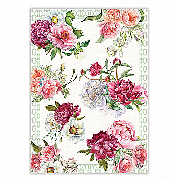 Рушник кухонний Рожева півонія MDW, 810375 Рушник кухонний Рожева півонія MDW, 810375