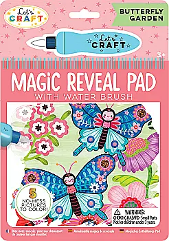 Водные раскраски "Магические превращения" Яркие бабочки, Smile craft, MRP013 Водные раскраски "Магические превращения" Яркие бабочки, Smile craft, MRP013