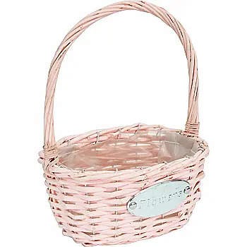 Кошик "Світло-рожевий Flowers 374994", 1467801