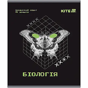 Тетрадь 48 кл, Предметка - Биология, гибр лак+УФ, Techno, K25-240-7 Тетрадь 48 кл, Предметка - Биология, гибр лак+УФ, Techno, K25-240-7