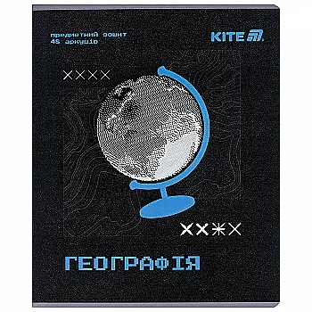 Тетрадь 48 кл, Предметка - География, гибр лак+УФ, Techno, K25-240-5 Тетрадь 48 кл, Предметка - География, гибр лак+УФ, Techno, K25-240-5