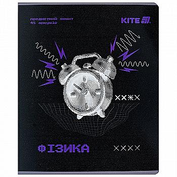 Зошит 48 кл, Предметка - Фізика, гібр лак+УФ, Techno, K25-240-2 Зошит 48 кл, Предметка - Фізика, гібр лак+УФ, Techno, K25-240-2