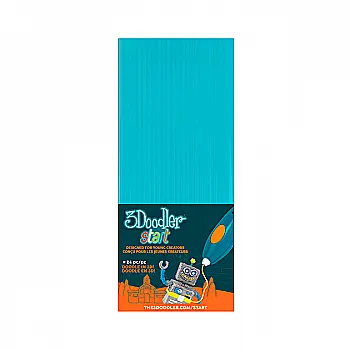 Набор стержней для 3D - ручки, голубой (24 шт), 3DS-ECO05-BLUE-24