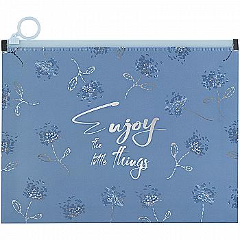 Папка на блискавці zip-lock А5+ Flower Symphony-3, 1498-46-A Папка на блискавці zip-lock А5+ Flower Symphony-3, 1498-46-A