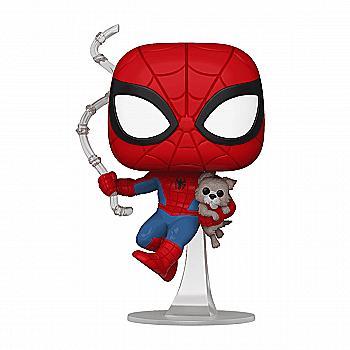 Фігурка Funko Pop! серії "Людина-Павук" - Людина-Павук із собакою, 85244 Фігурка Funko Pop! серії "Людина-Павук" - Людина-Павук із собакою, 85244