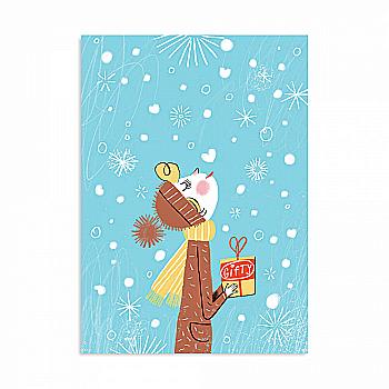 Листівка "Сніжний сезон", Gifty, AA-0092483 Листівка "Сніжний сезон", Gifty, AA-0092483