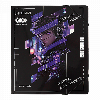 Папка для зошитів В5, Anime, картонна, на гумці, ZB.14990-07 Папка для зошитів В5, Anime, картонна, на гумці, ZB.14990-07