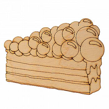 Заготівка дерев`яна "Тістечко-14", FT025 Заготівка дерев`яна "Тістечко-14", FT025
