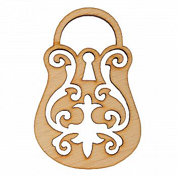 Заготівка дерев`яна "Замок 4",  DZ004 Заготівка дерев`яна "Замок 4",  DZ004