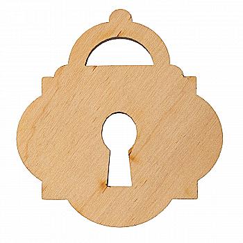 Заготівка дерев`яна "Замок 6",  DZ006 Заготівка дерев`яна "Замок 6",  DZ006