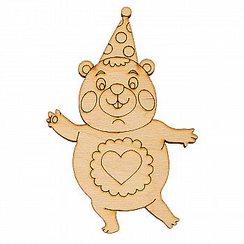 Заготівка дерев`яна "Ведмедик", ZS104 Заготівка дерев`яна "Ведмедик", ZS104