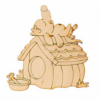 Заготівка дерев`яна "Я на будочці лежу", ZS10-024 Заготівка дерев`яна "Я на будочці лежу", ZS10-024