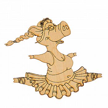 Заготівка дерев`яна "Прима балерина", ZS089 Заготівка дерев`яна "Прима балерина", ZS089