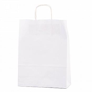 Крафт пакет з ручкою "Ecobag" 240*100*320, 90 г, біл., Е1001109 Крафт пакет з ручкою "Ecobag" 240*100*320, 90 г, біл., Е1001109