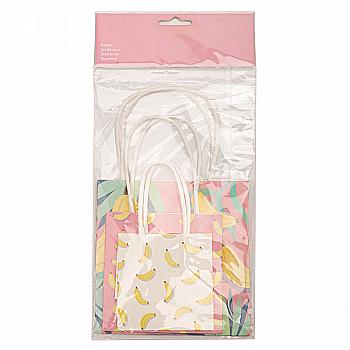 Набор пакетов подарочных бумажных "Teens" - "Фрукты" (3 шт.), BG-06698-AS Набор пакетов подарочных бумажных "Teens" - "Фрукты" (3 шт.), BG-06698-AS