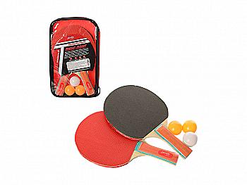 Набор для настольного тенниса №4: ракетки 2 шт, 3 шарика, MS0221