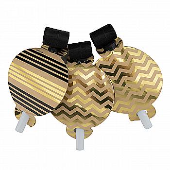 Набор языков-гудков для свиста Gold&Silver, фольгированные, 6 шт, ассорти, MX354005 Набор языков-гудков для свиста Gold&Silver, фольгированные, 6 шт, ассорти, MX354005