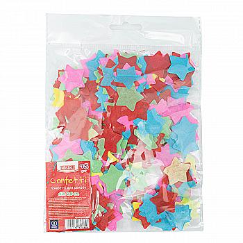 Конфетті "Зірки" 15 г, кольори асорті,MX62664 Конфетті "Зірки" 15 г, кольори асорті,MX62664