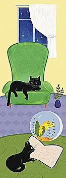 Закладка для книги «Котенята. Акваріум» Закладка для книги «Котенята. Акваріум»