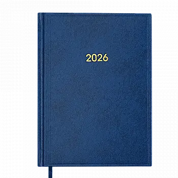 Щоденник датований A5, 2026 Base, синій, BM.2108-02 Щоденник датований A5, 2026 Base, синій, BM.2108-02
