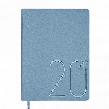Щоденник датований A5, 2026 Steel, блакитний, BM.2127-30 Щоденник датований A5, 2026 Steel, блакитний, BM.2127-30