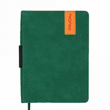 Щоденник датований A5, 2026 Verona, зелений, BM.2115-04 Щоденник датований A5, 2026 Verona, зелений, BM.2115-04