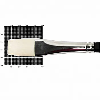 Пензель Синтетика плоский подовжений Milk 1108F №10 Kolos Пензель Синтетика плоский подовжений Milk 1108F №10 Kolos