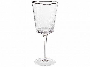 Келих для червоного вина із срібним кантом "Diva" 400 мл, 579-127