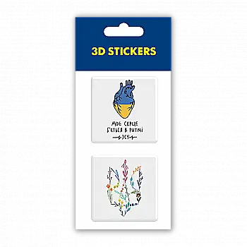 Стікери 3D  "Серце б`ється в ритмі ЗСУ" Стікери 3D  "Серце б`ється в ритмі ЗСУ"