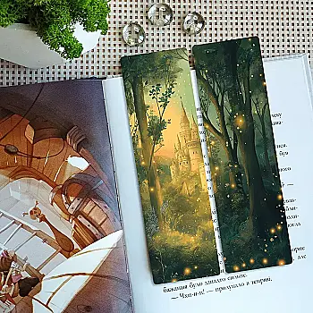 Закладка для книг MriyTaDiy, "Сяйво лісу", art bm-73 Закладка для книг MriyTaDiy, "Сяйво лісу", art bm-73