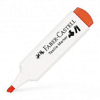 Маркер для ткани NEON оранжевый, 159509 Faber-Castell Маркер для ткани NEON оранжевый, 159509 Faber-Castell