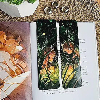 Закладка для книг MriyTaDiy, "Маленькі Феї", art bm-09 Закладка для книг MriyTaDiy, "Маленькі Феї", art bm-09