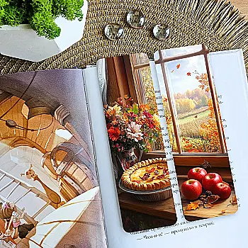 Закладка для книг MriyTaDiy, "Смак осені", art bm-51 Закладка для книг MriyTaDiy, "Смак осені", art bm-51