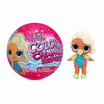 Набір ігровий з лялькою L.O.L. Surprise! "Color Change" - Сюрприз (в асорт., у дисплеї), 576341 Набір ігровий з лялькою L.O.L. Surprise! "Color Change" - Сюрприз (в асорт., у дисплеї), 576341