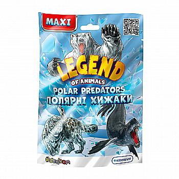 Стретч-игрушка в виде животного серии "Legend of Animals Макси" - Полярные хищники (в диспл.), 102/CN22 Стретч-игрушка в виде животного серии "Legend of Animals Макси" - Полярные хищники (в диспл.), 102/CN22