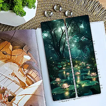 Закладка для книг MriyTaDiy, "Лотосова Тиша", art bm-77 Закладка для книг MriyTaDiy, "Лотосова Тиша", art bm-77