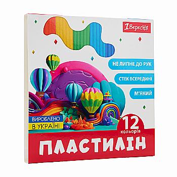 Пластилін 1Вересня, 12 кол., 240 г "Classic", 540671 Пластилін 1Вересня, 12 кол., 240 г "Classic", 540671