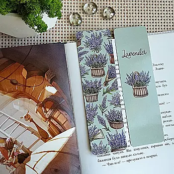Закладка для книг MriyTaDiy, "Lavender" Закладка для книг MriyTaDiy, "Lavender"