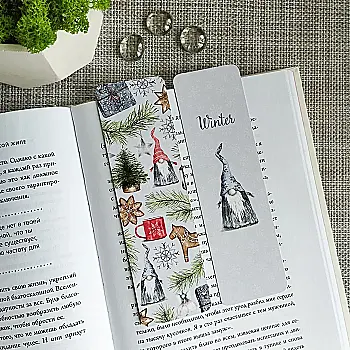 Закладка для книг MriyTaDiy, "Winter" Закладка для книг MriyTaDiy, "Winter"