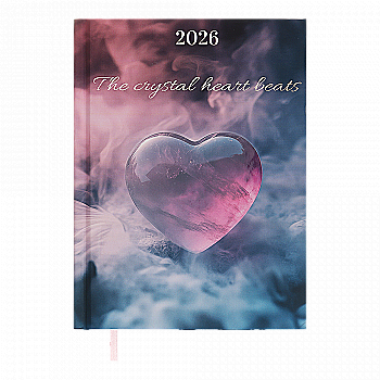 Дневник датированный A5, 2026 полиграфический Romantic, аквамарин, BM.2170-17 Дневник датированный A5, 2026 полиграфический Romantic, аквамарин, BM.2170-17