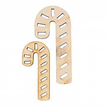 Заготівля дерев`яна Підвіска "Цукерки", 2 шт, НГ199 Заготівля дерев`яна Підвіска "Цукерки", 2 шт, НГ199