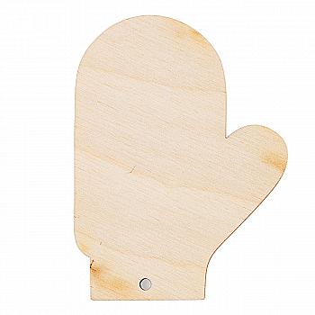 Заготівка дерев`яна Підвіска "Рукавичка", НГ36 Заготівка дерев`яна Підвіска "Рукавичка", НГ36