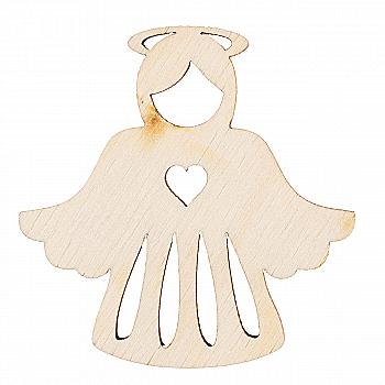 Заготівка дерев`яна Підвіска "Янгол", НГ173 Заготівка дерев`яна Підвіска "Янгол", НГ173