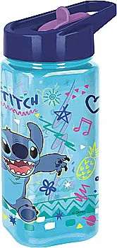 Бутылка квадратная детская для напитков 510 мл "Stitch drawing", 75014 Бутылка квадратная детская для напитков 510 мл "Stitch drawing", 75014