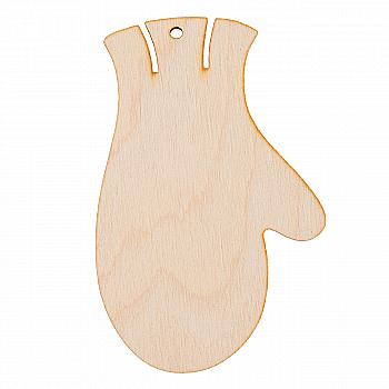 Заготівка дерев`яна "Рукавичка для декору, підвіс", NY140 Заготівка дерев`яна "Рукавичка для декору, підвіс", NY140