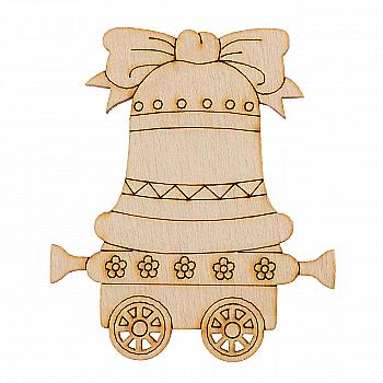 Заготівка дерев`яна "Полярний експрес Вагончик-1", NY065-1 Заготівка дерев`яна "Полярний експрес Вагончик-1", NY065-1