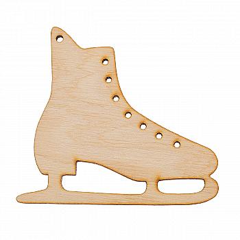 Заготівка дерев`яна "Іграшка на ялинку Ковзанок", NY191 Заготівка дерев`яна "Іграшка на ялинку Ковзанок", NY191