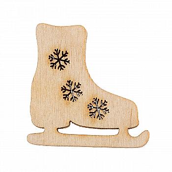 Прищіпка декоративна "Ковзани", 001440 ArtBober Прищіпка декоративна "Ковзани", 001440 ArtBober