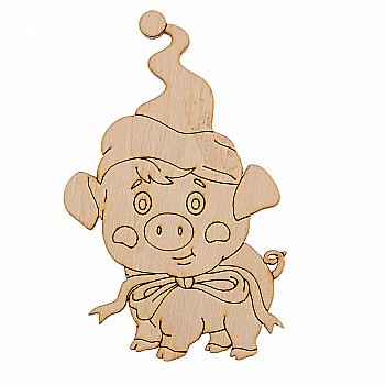 Заготівка дерев`яна "Рік свинки-5", NY10-072 Заготівка дерев`яна "Рік свинки-5", NY10-072